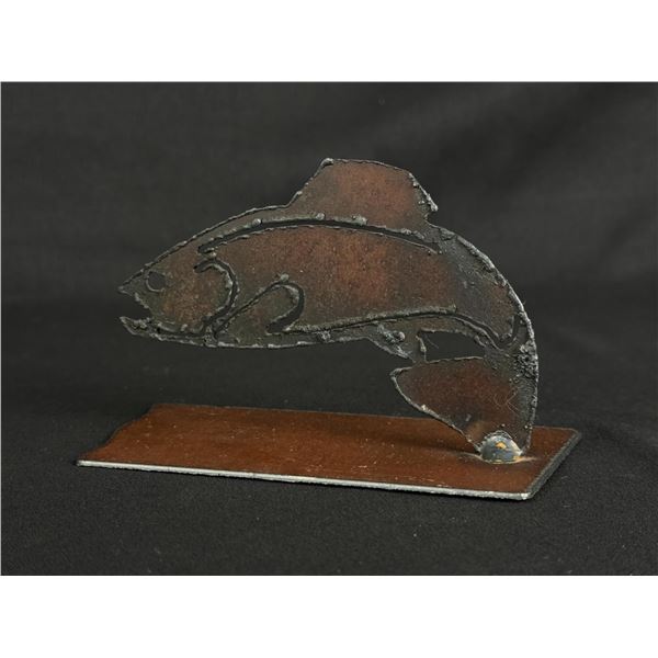 Montana Trout Steel Cutout Sculpture
