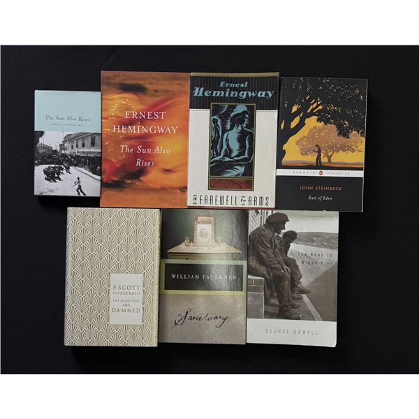 Collection of Renowned American Author Books