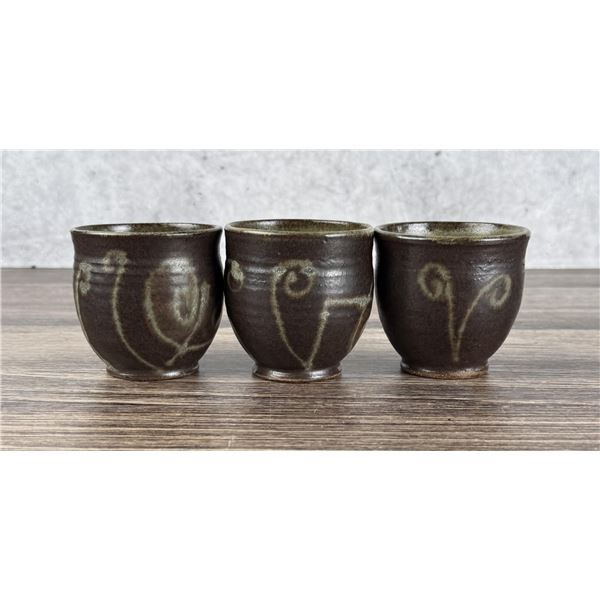 Frances Senska Montana Studio Pottery Tea Cups
