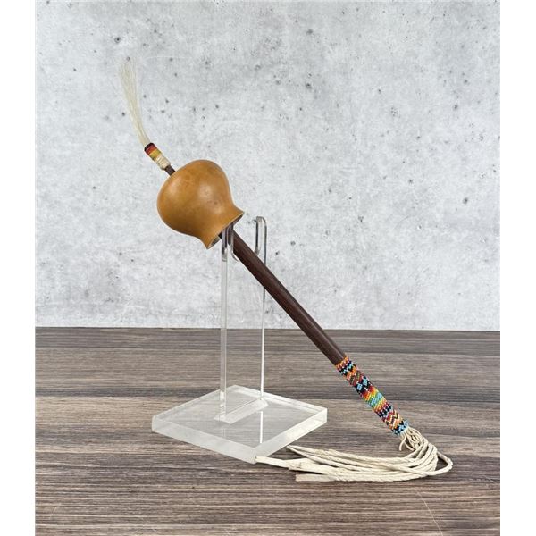 Navajo Gourd Peyote Rattle
