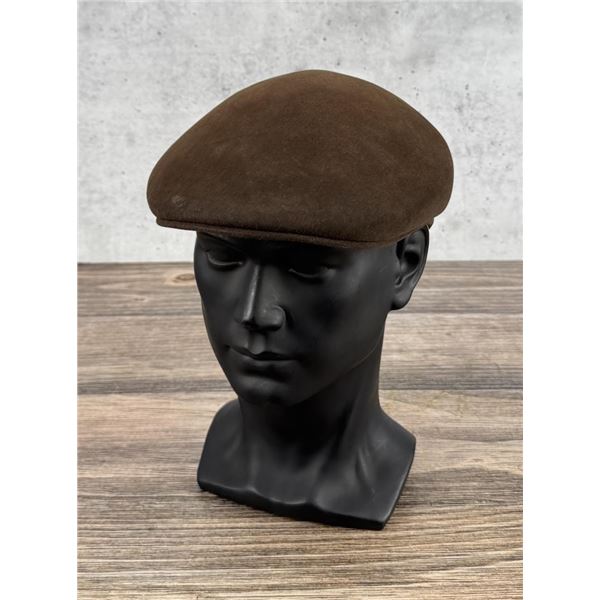 Seifter Associates Fur Felt Newsboy Hat