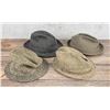 Image 2 : Collection of Wool Tweed Fedora Hats