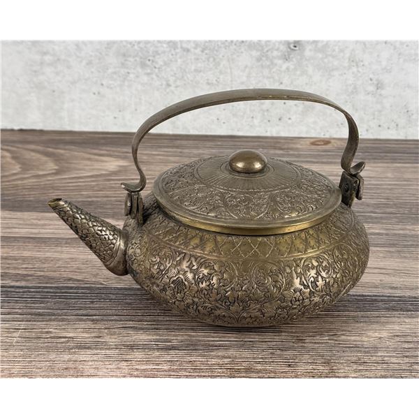 Antique Arabic Islamic Turkish Tea Pot Kettle