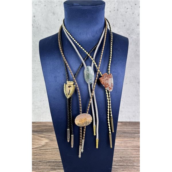 Collection of Cowboy Bolo Ties