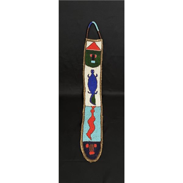 African Yoruba Beaded Diviners Sash
