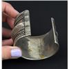 Image 5 : Persian Silver Plate Cuff Bracelet