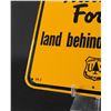 Image 3 : USFS US Forest Service Property Boundary Sign