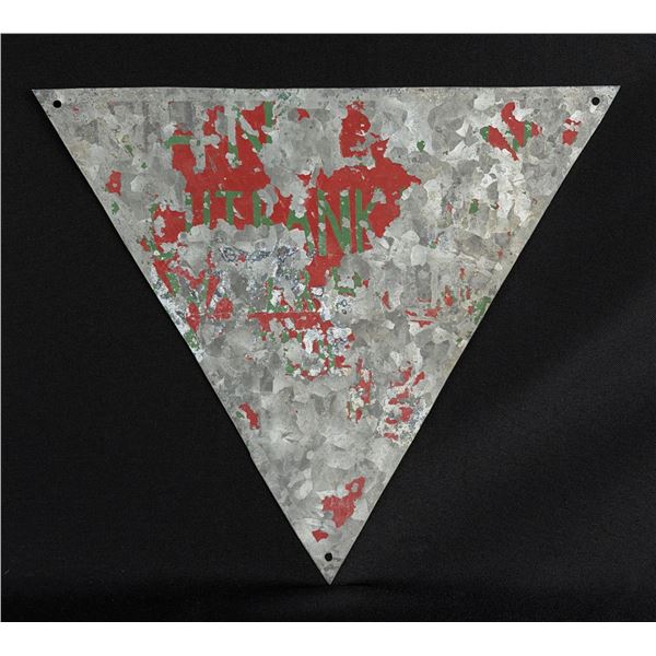 NH Nelson Cut Bank Montana Water Hauling Sign