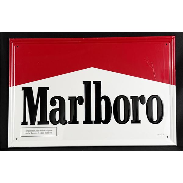 1995 Marlboro Cigarettes Sign