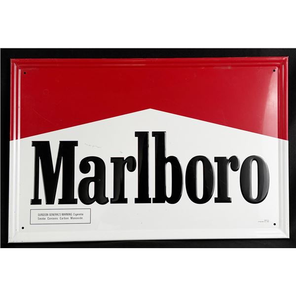 1995 Marlboro Cigarettes Sign