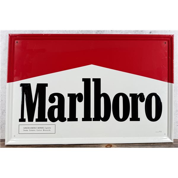 1995 Marlboro Cigarettes Sign