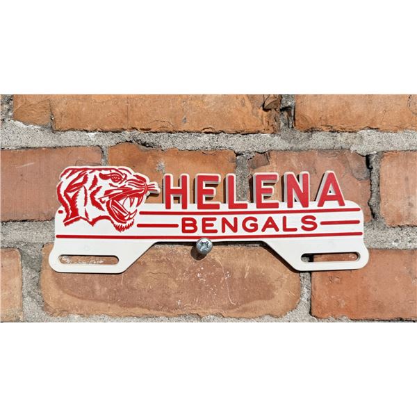 Helena Montana Bengals License Plate Topper