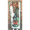 Image 1 : 1960s Tall Fresh Up 7up Embossed Metal Sign
