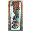 Image 2 : 1960s Tall Fresh Up 7up Embossed Metal Sign