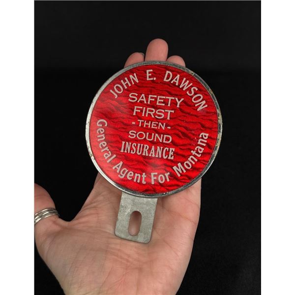 John Dawson Montana License Plate Topper