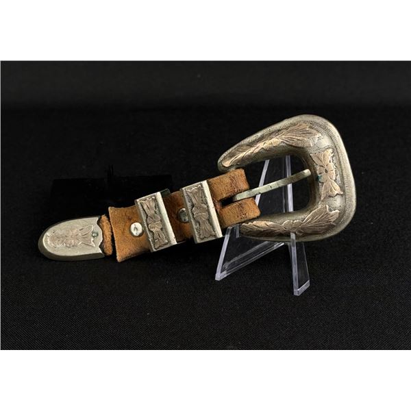 10k Gold Sterling Silver Cowboy Ranger Set