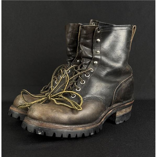 Vintage Chippewa Leather Packer Boots