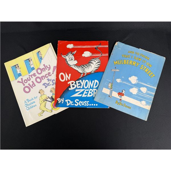 Collection of Dr. Seuss Dust Jackets