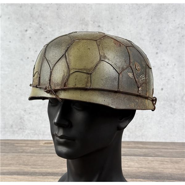 WW2 German M38 Paratrooper Fallschirmjager Helmet