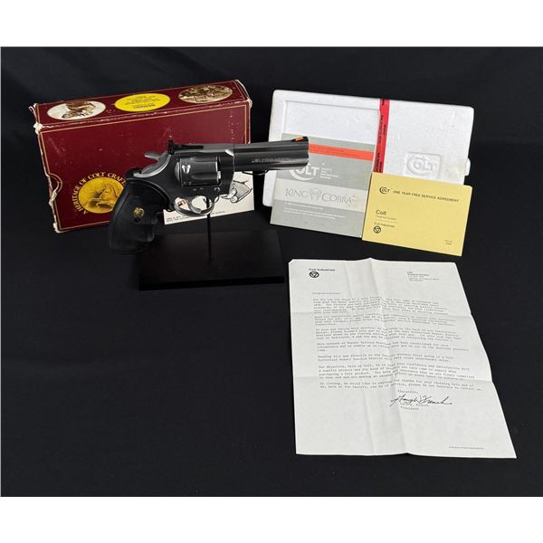 1987 Colt King Cobra Stainless .357 Revolver