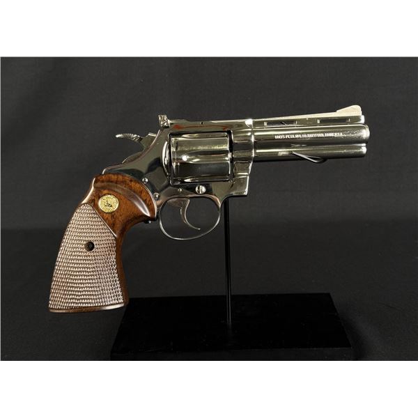1976 Colt Diamondback .38 SPL Nickel Revolver