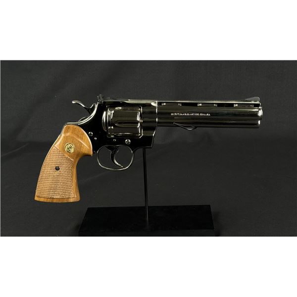 1981 Colt Python Nickel .357 Mag Revolver