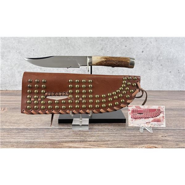 Walter Kneubuhler Custom Made Bowie Knife