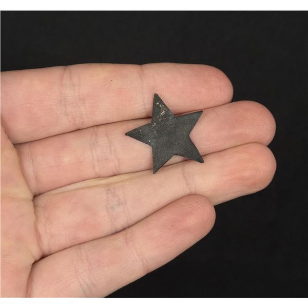 Civil War Confederate Texas Lone Star Hat Badge