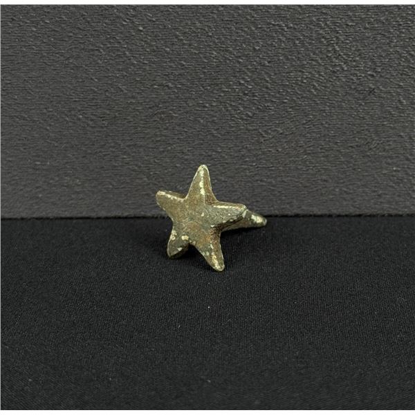 Civil War Confederate Texas Lone Star Hat Badge