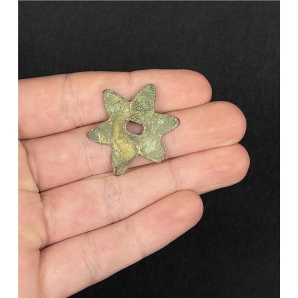 Civil War Confederate Texas Lone Star Hat Badge