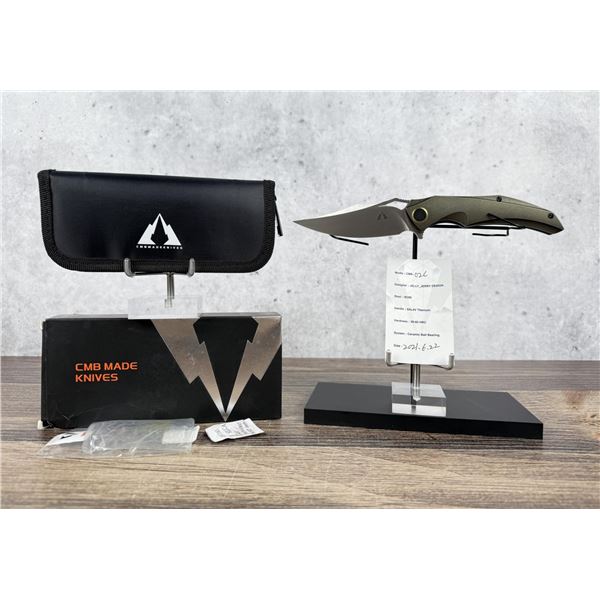 CMB Made Knives Prowler 02C Flipper Pocket Knife