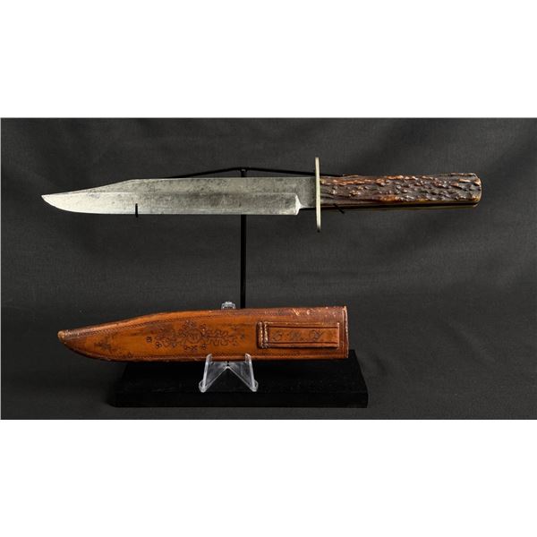 Cambridge Cutlery Stag Handle Bowie Knife