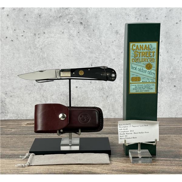 Canal Street Cutlery Co Squeeze Lockback Knife