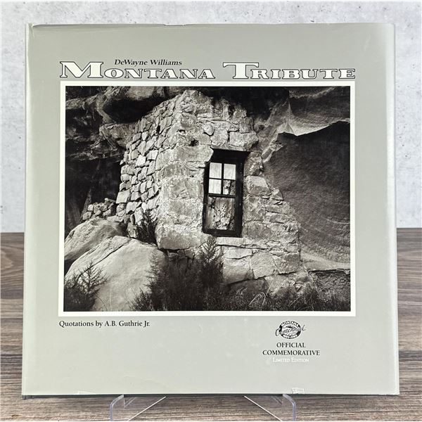 Montana Tribute Author Signed