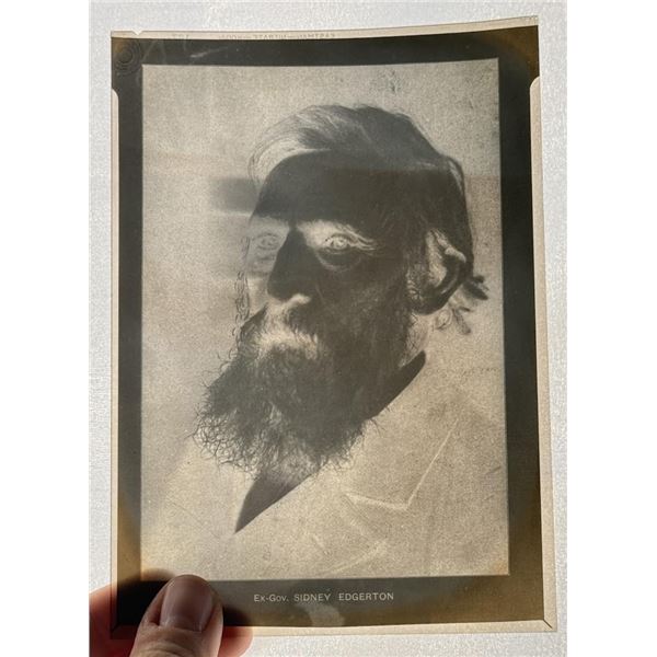 Montana First Territorial Governor Sidney Edgerton