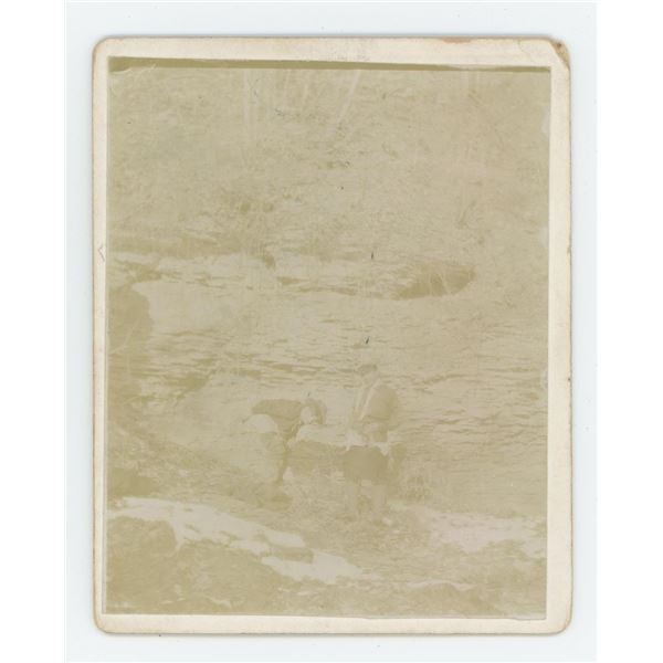 Gay Interest Men with Pants Down Cabinet Photo