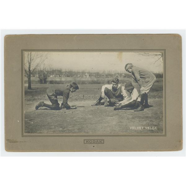 Kodak Velvet Velox Marbles Advertising Photo