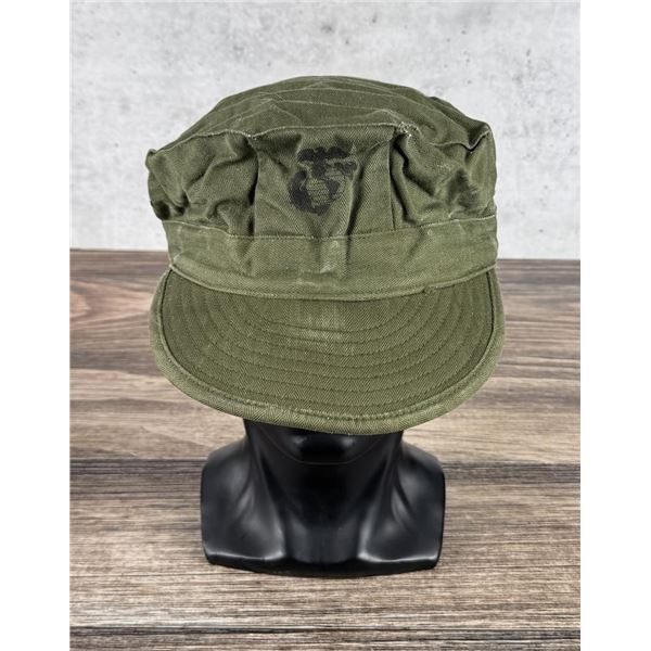 WW2 P44 HBT USMC Marine Corps Hat