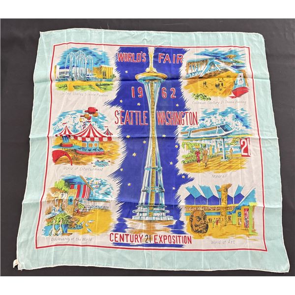 1962 Worlds Fair Seattle Washington Bandana