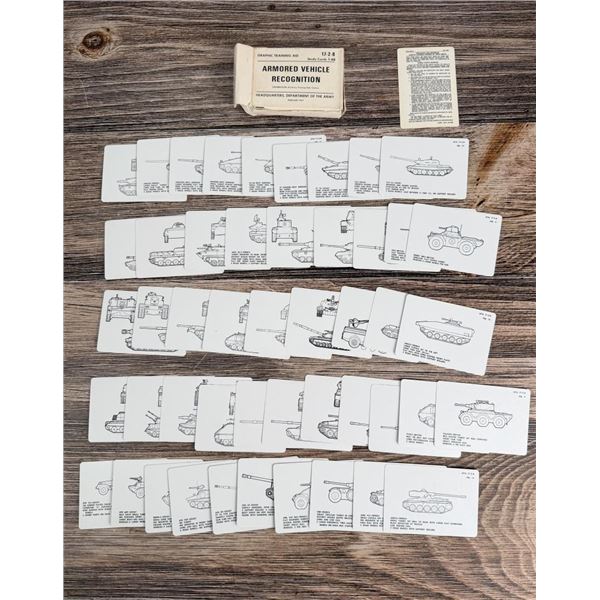 Armored Vehicle Recognition Cards