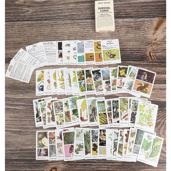 Vietnam War South East Asia Survival Cards