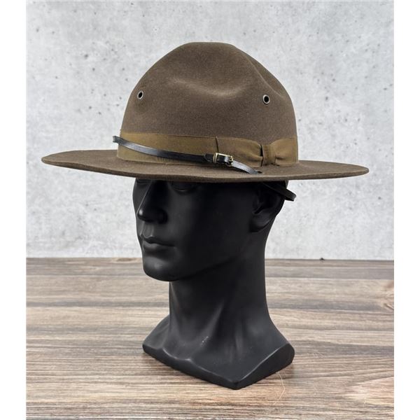 Vietnam War Plains Montana Drill Instructor Hat