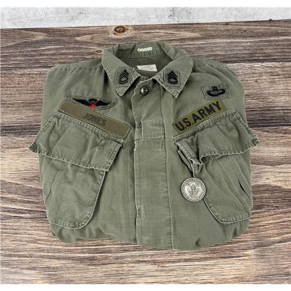 Named Vietnam War Special Forces Jungle Jacket