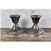 Image 1 : Weighted Sterling Silver Candlesticks
