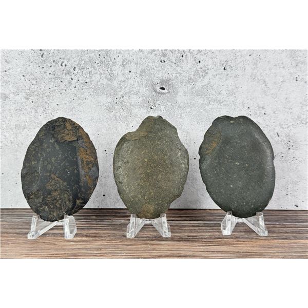 Ancient Thule Inuit Alaskan Eskimo Slate Ulu Knife