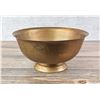 Image 2 : Large Copper Serving Fruit Console Bowl