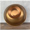 Image 3 : Large Copper Serving Fruit Console Bowl