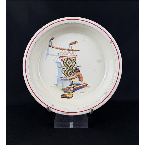 Homer Laughlin Kitchen Kraft Pueblo Pattern Bowl