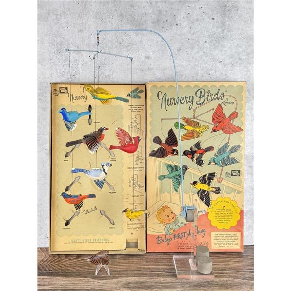 Kenner Nursery Birds Mobile Baby's First Plaything
