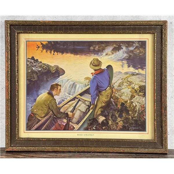 John Clymer Bold Strategy Print